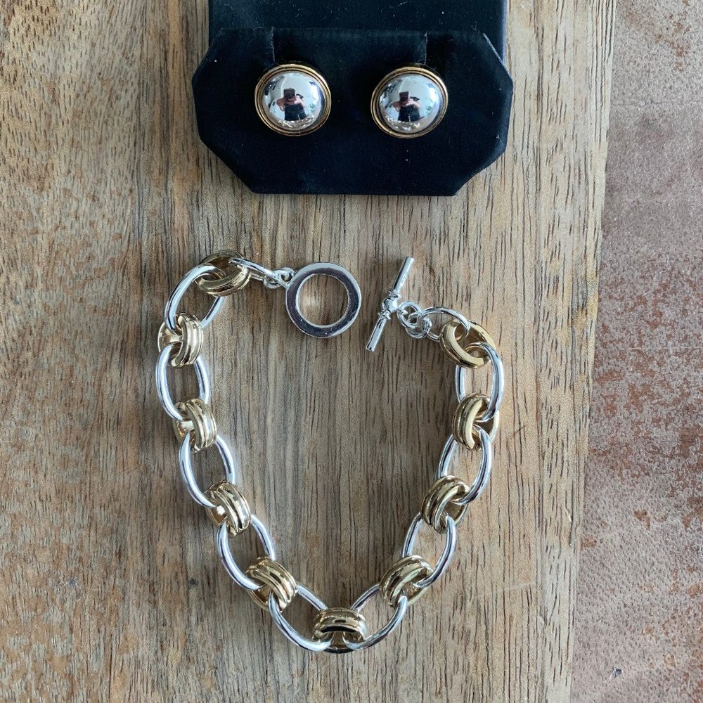 Ralph Lauren Earring and Bracelet Set